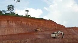 Machines in the north pit at Endeavour Mining's Agbaou gold mine Cte d'Ivoire. Source:  Endeavour Mining