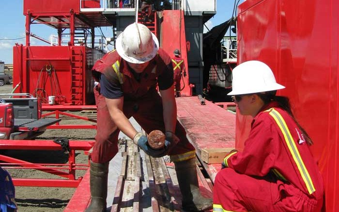 Workers at Western Potash's Milestone project in southern Saskatchewan, about 30 km southeast of Regina. Source: Western Potash