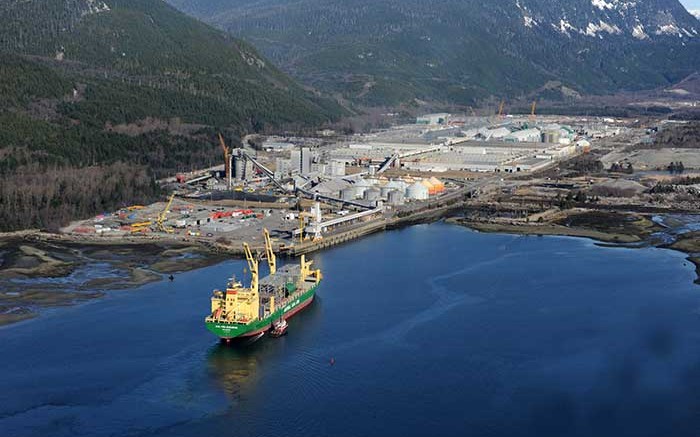 Rio Tinto's Kitimat aluminum smelter in British Columbia.  Source: Rio Tinto