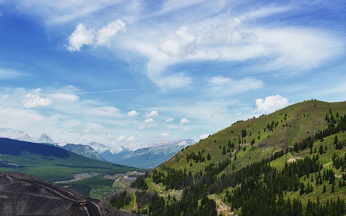 Teck Resources' 80%-owned Greenhills metallurgical coal mine in southeastern British Columbia.  Source: Teck Resources