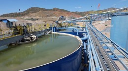 Processing facilities at SilverCrest Mines' Santa Elena silver-gold mine in Sonora, Mexico.  Source: SilverCrest Mines
