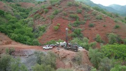 A drill site at Mineral Alamos' Los Verdes copper-molybdenum project in Mexico's Sonora state. Source: Mineral Alamos