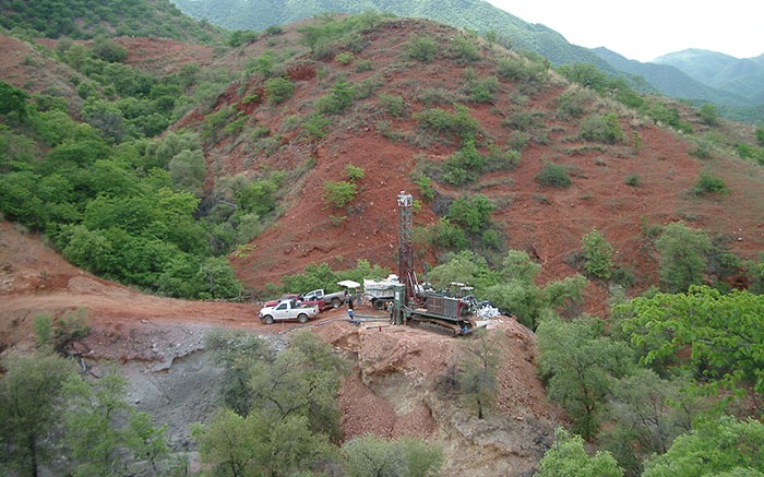 A drill site at Mineral Alamos' Los Verdes copper-molybdenum project in Mexico's Sonora state. Source: Mineral Alamos