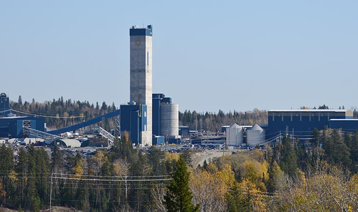 The headframe at AuRico Metals' past-producing Kemess gold-copper project, 250 km south of Smithers, British Columbia. Source: AuRico Metals