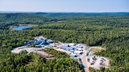 Richmont Mines' Island Gold gold mine near Wawa on the north shore of Lake Superior.