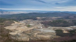 An aerial view of Capstone Mining's Minto copper mine in the Yukon, 240 km north of Whitehorse. Credit: Capstone Mining