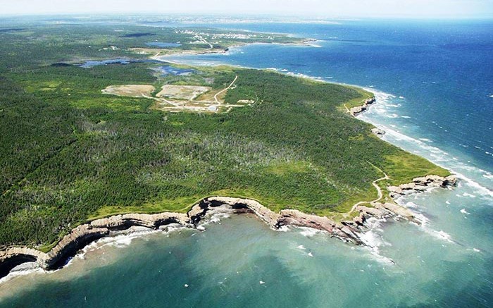 The Donkin coal project in Nova Scotia, which is owned by Kameron Collieries, a Cline Group subsidiary. Credit: Morien Resources.