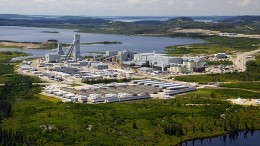 Goldcorp's lonore gold mine in Quebec's James Bay region. The mine is expected to produce up to 270,000 oz. gold this year. Source:  Goldcorp
