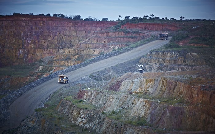 Iamgold's Rosebel gold mine in Suriname. Credit: Iamgold