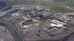 The thiosulphate plant at Barrick Gold's Goldstrike mine.  Credit: Barrick Gold