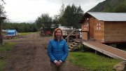 Kaminak Gold president and CEO Eira Thomas at the Coffee gold project camp, 130 km south of Dawson City, Yukon. Photo by Matthew Keevil.