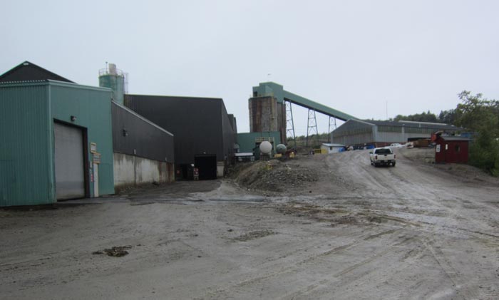 Trevali Mining's Caribou zinc-lead-silver mine in New Brunswick, which is approaching commercial production. Photo by Salma Tarikh.