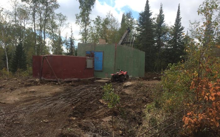 A drill rig at Premier Gold Mines' Hasaga gold project in Ontario.Credit: Premier Gold Mines