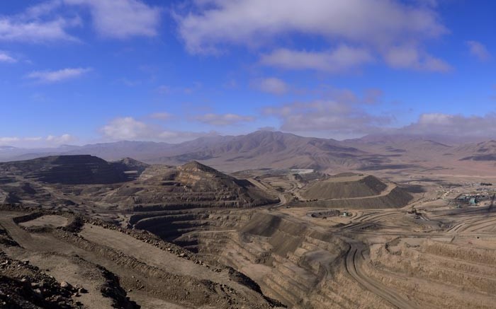 The Mantoverde copper mine in Chile, which Anglo American sold, along with the nearby Mantos Blancos copper mine, to a consortium led by Audley Capital Advisors earlier this year. Credit:  Anglo American