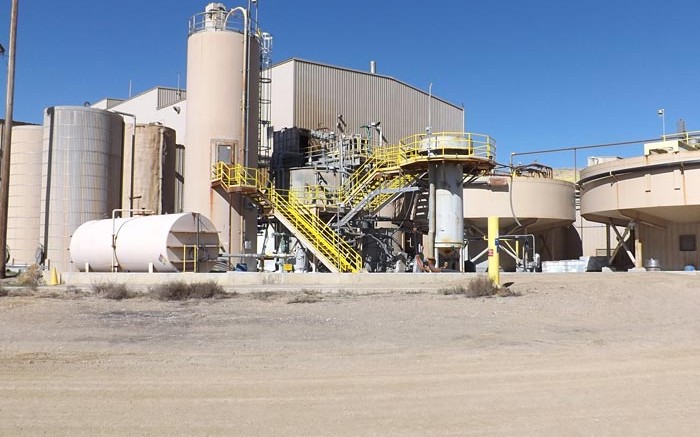 Circuits at the mill at Klondex Mines' Midas gold-silver mine in northern Nevada's Elko County.Credit:  Klondex Mines