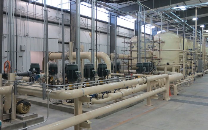 Pumps and piping at Ur-Energy's Lost Creek uranium mine in Wyoming. Credit: Ur-Energy