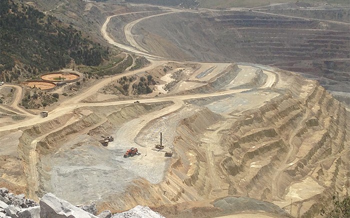 Capstone Mining's Pinto Valley copper mine in Arizona. Credit: Capstone Mining