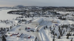 Water treatment plant at Stornoway Diamond's Renard mine. Credit: Stornoway Diamond