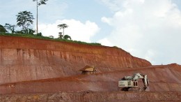 Machines in the north pit at Endeavour Mining's Agbaou gold mine Cte d'Ivoire. Credit: Endeavour Mining.