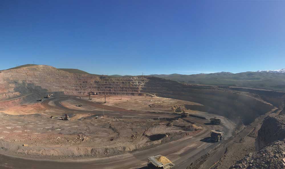 Premier Gold Mines and Barrick Gold’s South Arturo gold project in Nevada.  Credit: Premier Gold Mines.