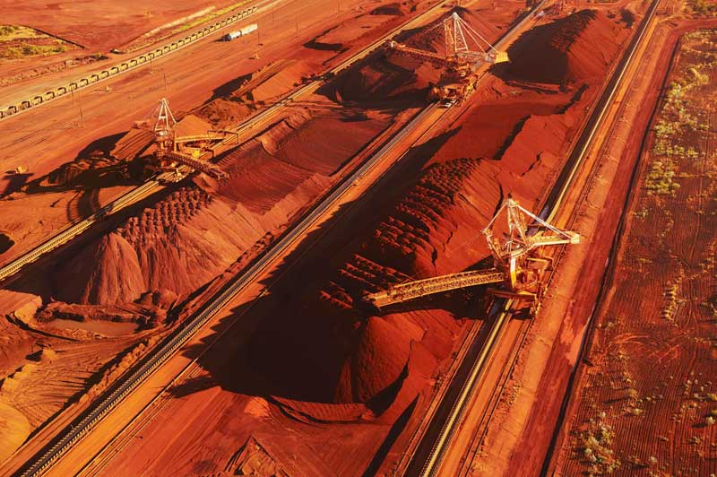 BHP Billiton’s Western Australia iron ore mining complex. Credit: HP Billiton.