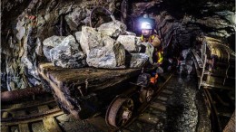 Mining operations inside the Dolly Varden underground mine. Credit: Dolly Varden.