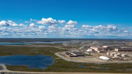 The main camp at Dominion Diamond’s majority-owned Ekati diamond mine in the Northwest Territories. Credit: Dominion Diamond.