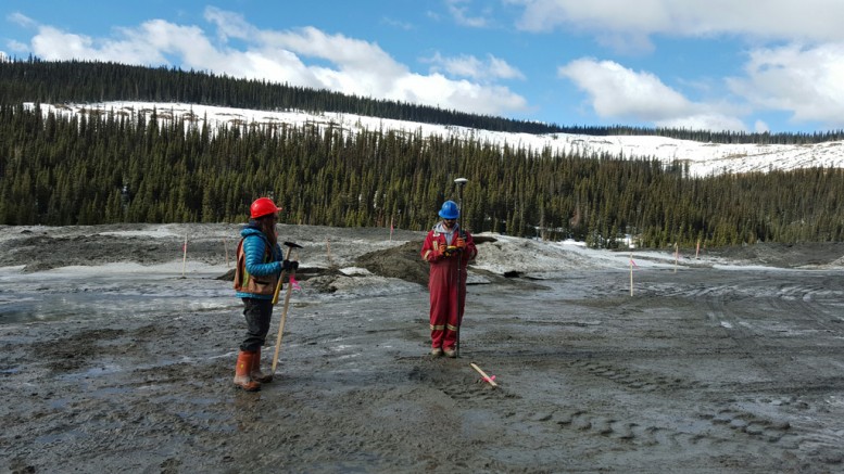 Workers at Barkerville Gold Mines' Cow Mountain gold project. Credit: Barkerville Gold Mines.