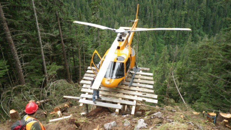 Employees at the Dolly Varden project in in the northwestern British Columbia. Credit: Dolly Varden Silver.