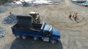 Loading up a dump truck at Harte Gold's Sugar project in northern Ontario. Credit: Harte Gold.