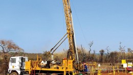 A drill site on Ivanhoe Mines’ Kakula copper prospect in the Democratic Republic of the Congo. Credit: Ivanhoe Mines.