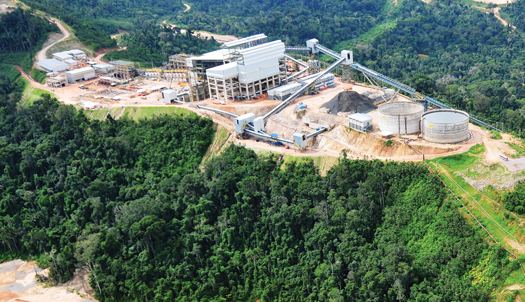 Vale's Salobo copper-gold mine in Para state in northern Brazil, where Silver Wheaton holds a 75% gold stream. Credit: Vale.