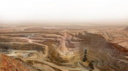 Open pit operations at the Bisha polymetallic mine 150km west of Asmara, Eritrea, East Africa. Credit: Nevsun Resources.