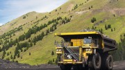Truck at Teck Resources' Fording River coal mine in southeastern British Columbia. Credit: Teck Resources.