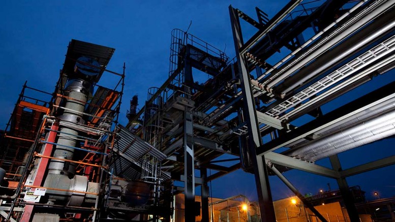 Processing equipment at the Tenke Fungurume copper-cobalt mine in the Democratic Republic of the Congo. Credit: Lundin Mining.