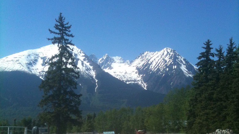 Davidson Mountain, near Smithers, B.C., the site of Darnley Bay's Davidson molybdenum-tungsten project. Credit: Darnley Bay.