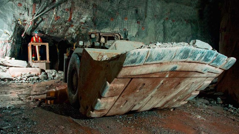 Underground at Wesdome Gold Mines' Eagle River mine, 60 km southeast of Hemlo and 50 km due west of Wawa, Ontario. Credit: Wesdome Gold Mines.