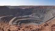 A pit at Turquoise Hill Resources’ Oyu Tolgoi copper-gold project in Mongolia. Credit: Turquoise Hill Resources.