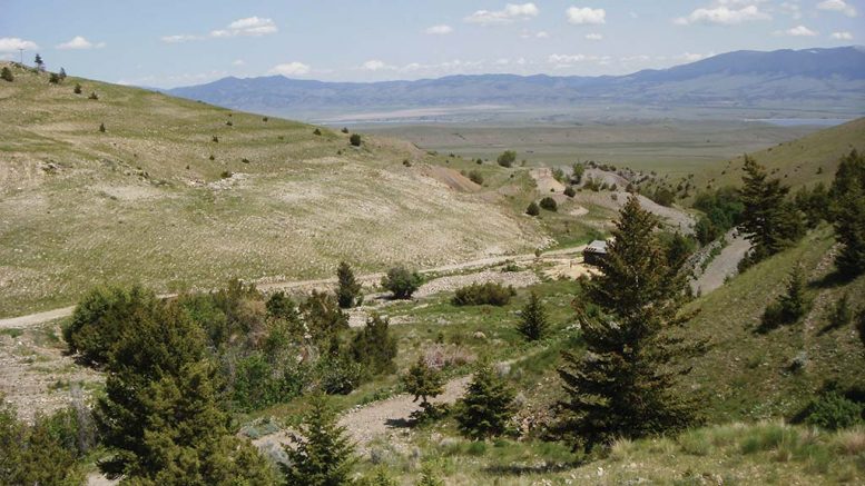 Winston Gold Mining’s namesake gold property in Montana, 30 km southeast of the capital city of Helena. Credit: Winston Gold Mining.