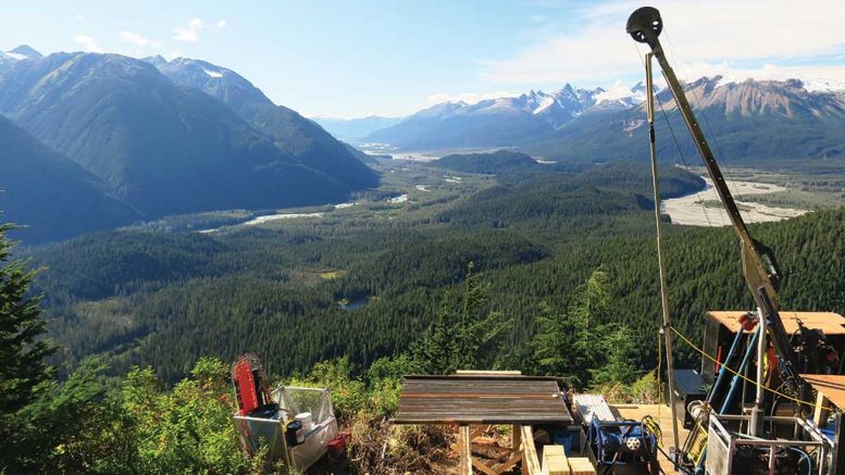 Looking west from Skeena Resources’ Snip gold property in northwest British Columbia. Photo by Ron Nichols.