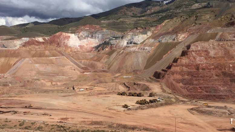 Looking northeast at Rye Patch Gold’s past-producing Florida Canyon gold mine in Nevada. Credit: Rye Patch Gold.