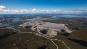 Dominion Diamond’s Ekati diamond mine in the Northwest Territories, in 2016. Geologists say that high temperature and pressure 55 million years ago in the Lac de Gras region’s Archean-aged crust set the stage for diamond creation. Credit Dominion Diamond.