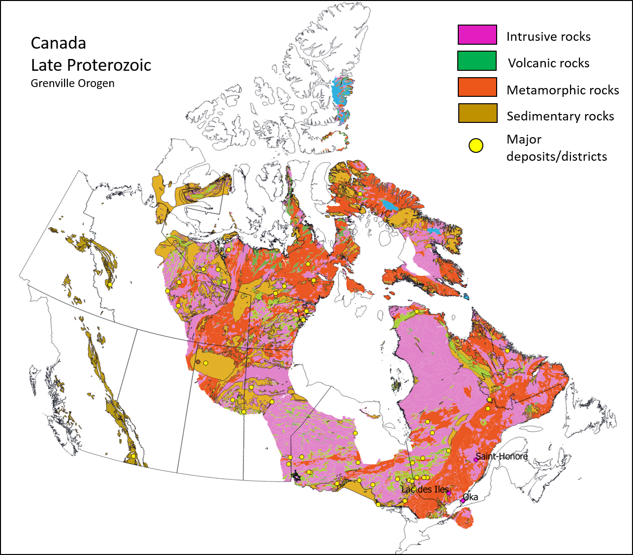 A 4 billion-year-old story etched in stone: Geology and metal in Canada ...