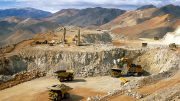 Mining activity at Barrick Gold's Veladero gold mine in Argentina. Credit: Barrick Gold