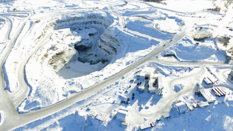 Stornoway Diamond's Renard mine in Quebec.