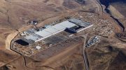 Tesla’s Gigafactory near Sparks, Nevada, which is expected to start producing battery cells later this year. Credit: Tesla’s Gigafactory near Sparks, Nevada, which is expected to start producing battery cells later this year. Tesla.