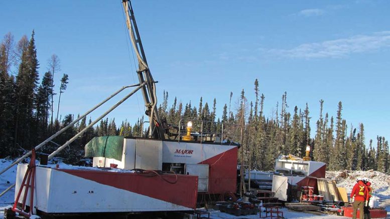 Drillers at Foran Mining’s McIlvenna Bay copper-zinc deposit in east-central Saskatchewan. Credit: Foran Mining.