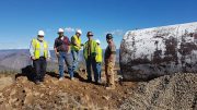 Workers at eCobalt Solutions’ Idaho Cobalt project in Idaho. Credit: Cobalt Solutions.