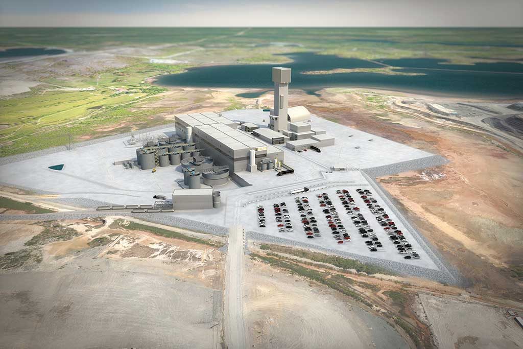 A rendering of Falco Resources’ planned Horne 5 gold mine in Rouyn-Noranda, Quebec. Credit: Falco Resources.