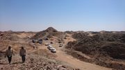 Artisanal miners work alongside Orca Gold at Block 14 in Sudan. Photo by Richard Quarisa.